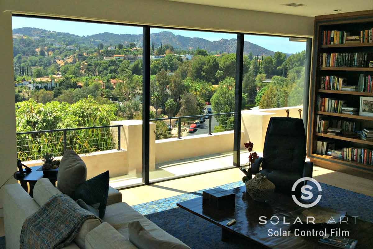 Window tinting for homes in Hollywood Hills