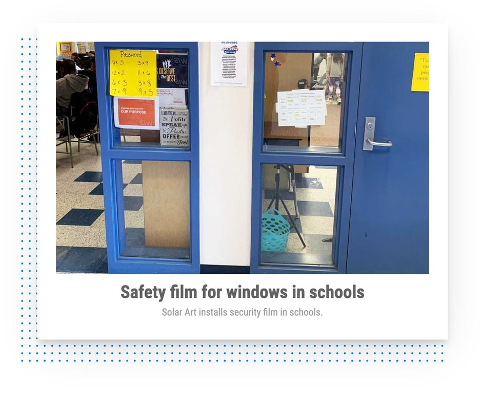Make Your School Safer - Security Window Film for Michigan School